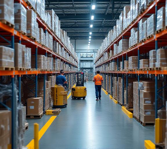 Omnichannel logistics warehouse operations